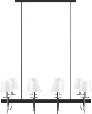 Hughes Place Black Chandelier