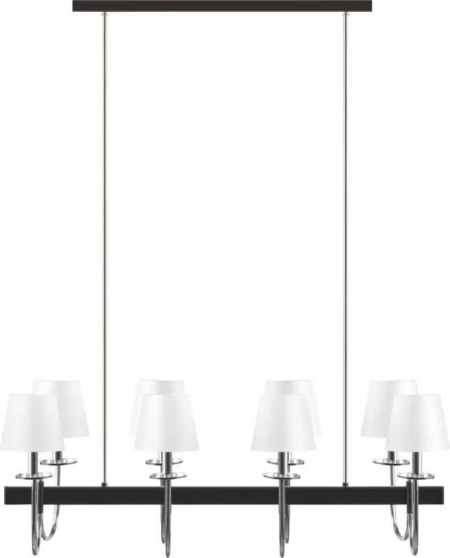 Hughes Place Black Chandelier