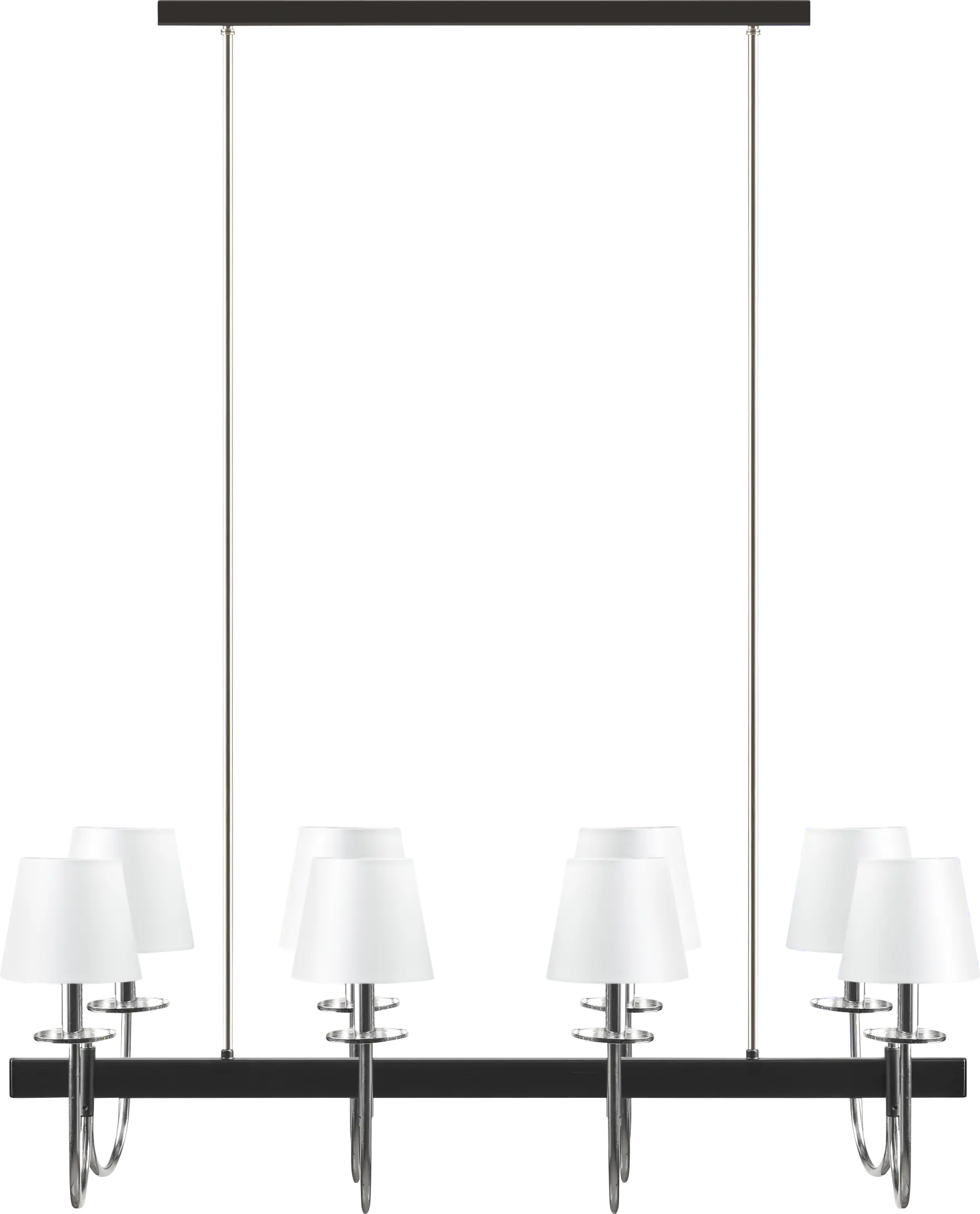 Hughes Place Black Chandelier