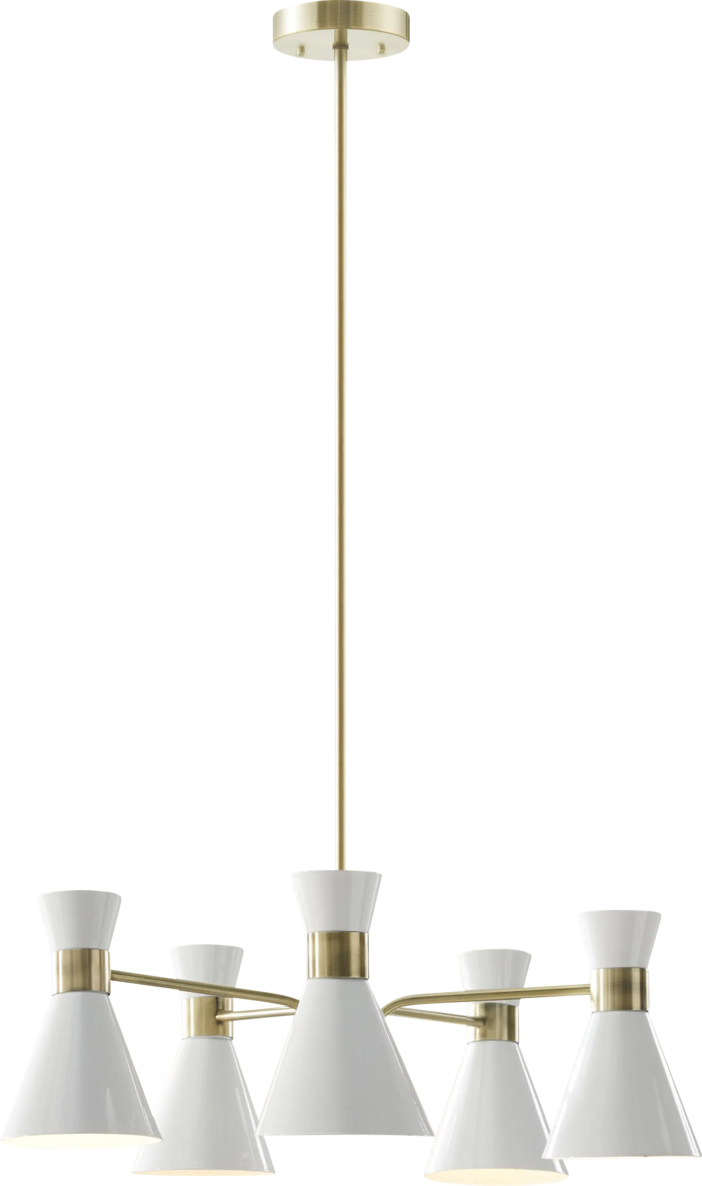 Hillger Street White Chandelier - Thumbnail - Image 1