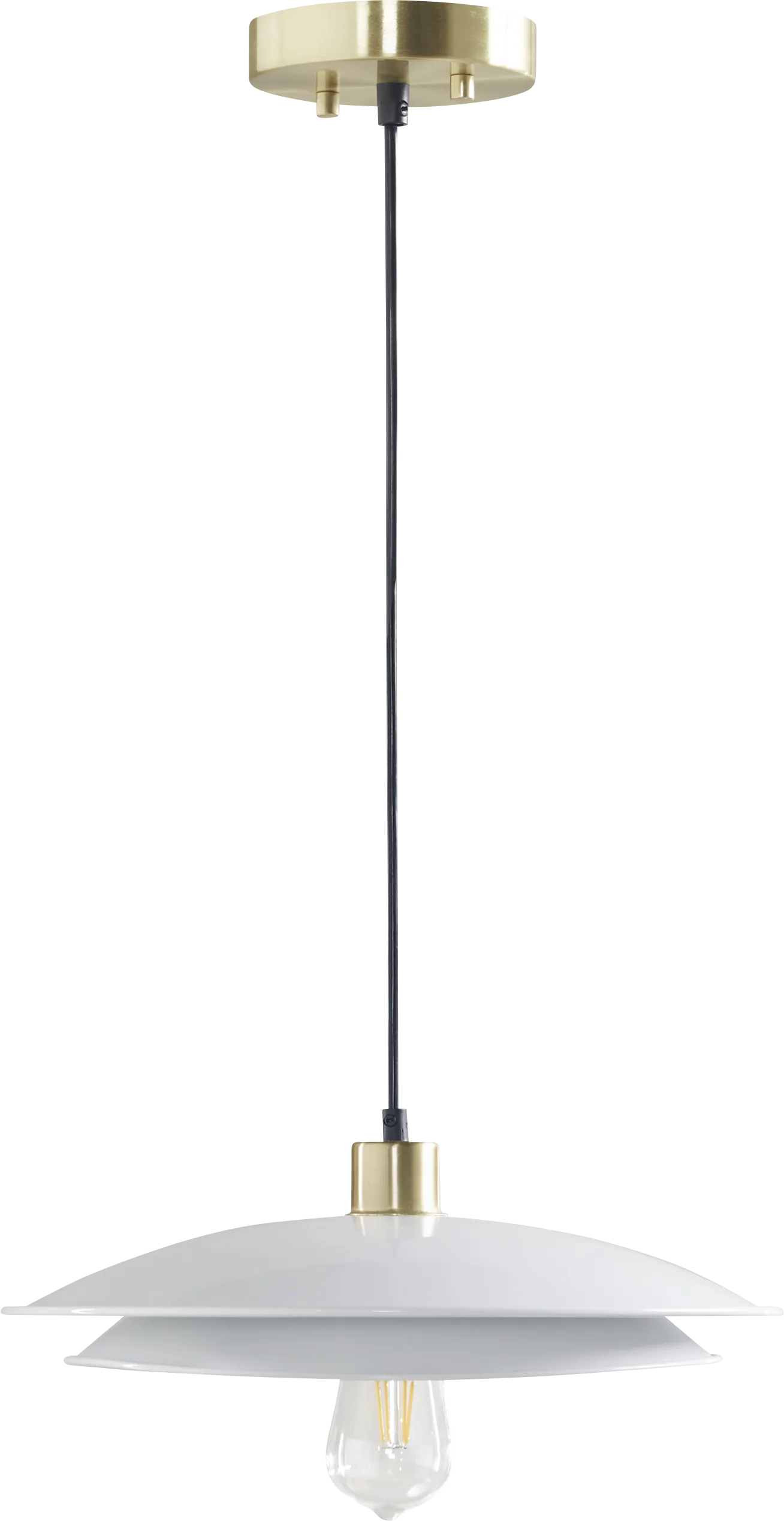 Winder Summit White Pendant - Image 1