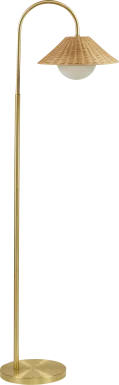 Ignacio Club Gold Floor Lamp