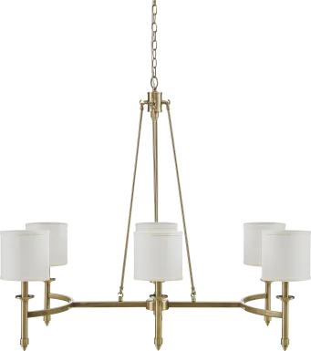 Cascade Hills Gold Chandelier