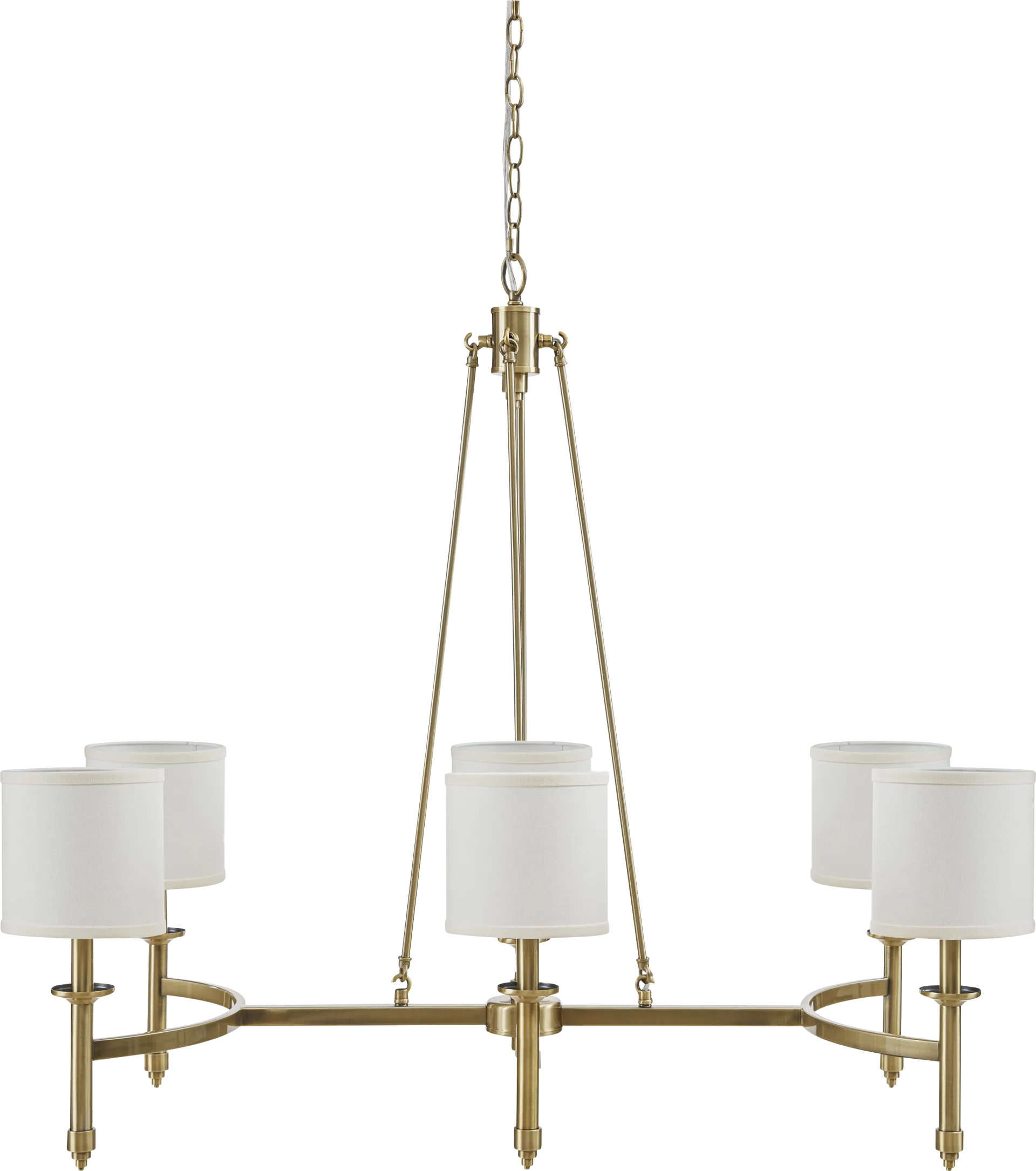 Cascade Hills Gold Chandelier - Image 1