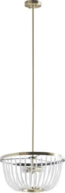 Marantette Cave Brass Chandelier