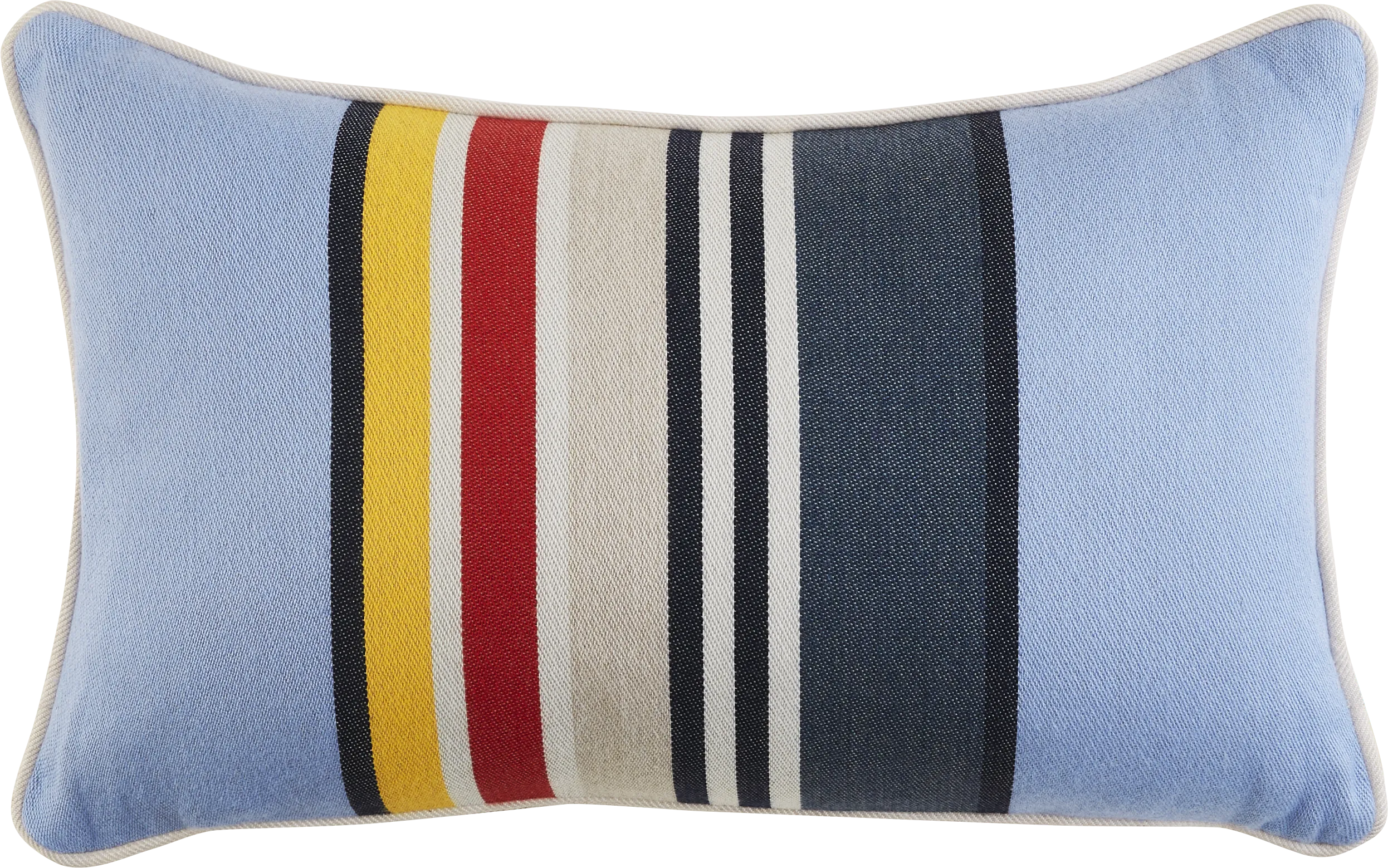 Yosemite Stripe Sky Indoor/Outdoor Kidney Pillow - Thumbnail - Image 1