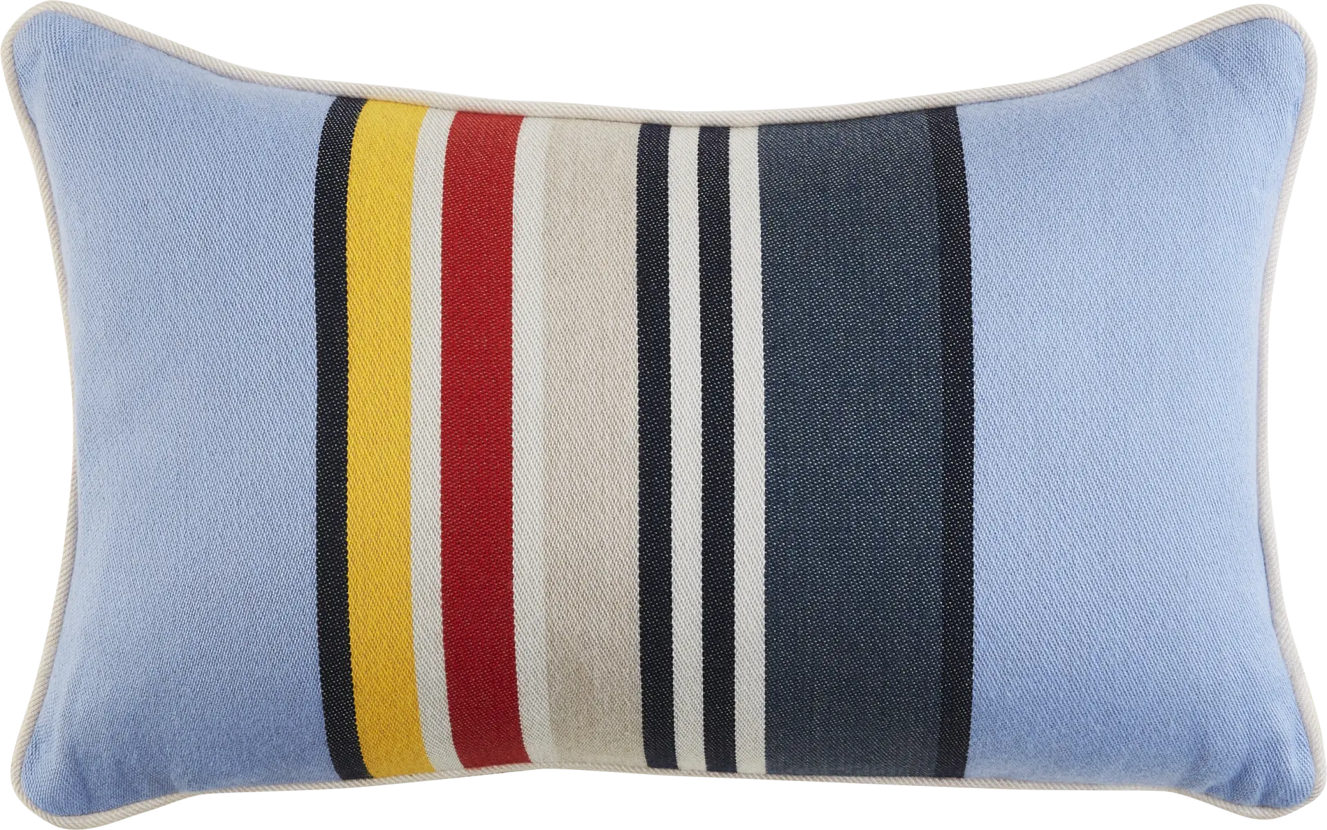 Yosemite Stripe Sky Indoor/Outdoor Kidney Pillow