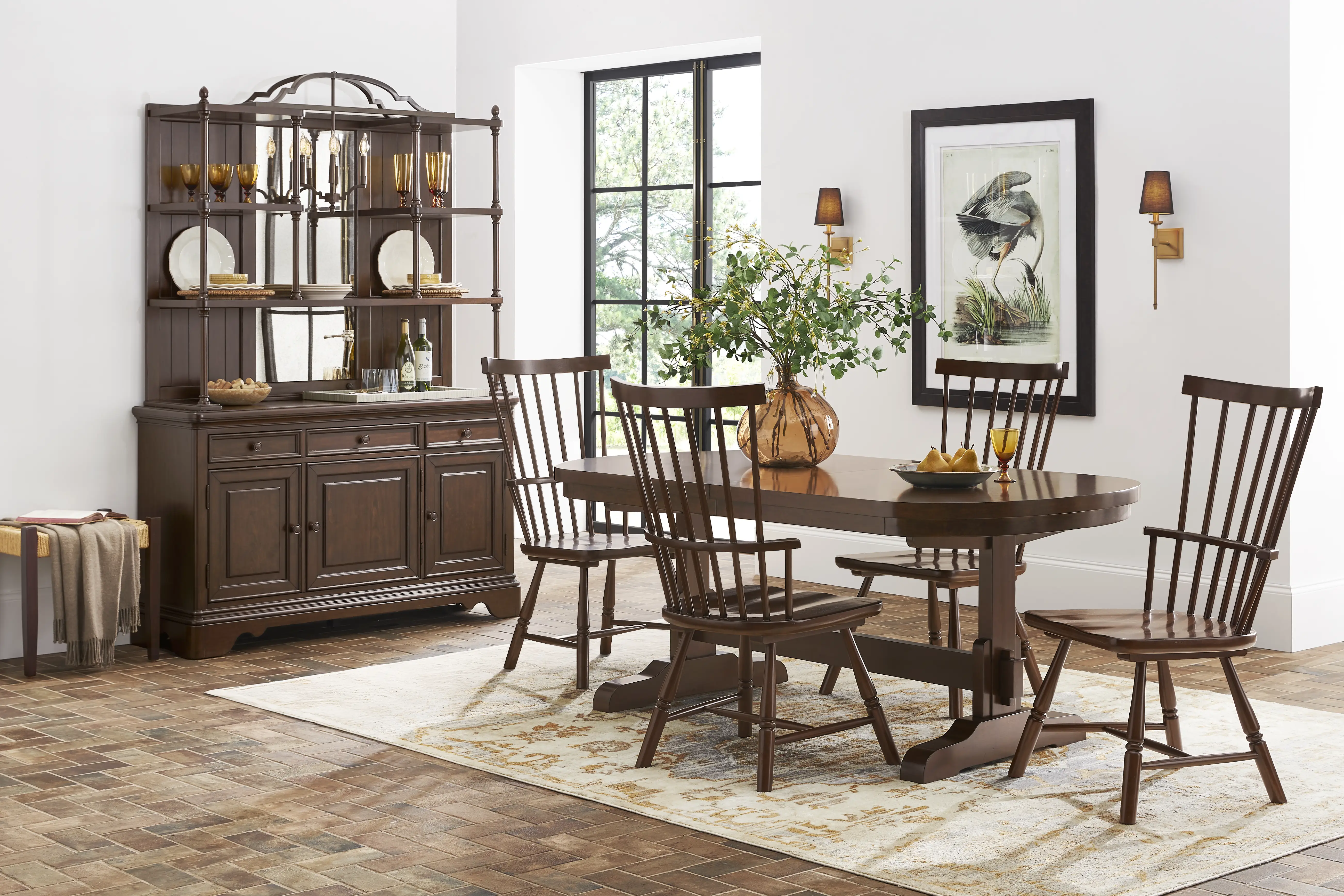 Tullius Brown 5 Pc Dining Room - Thumbnail - Image 1