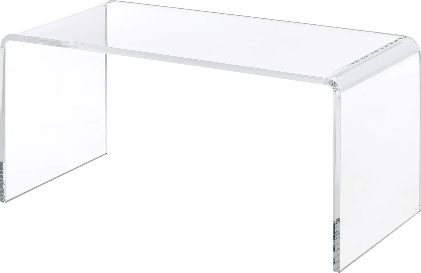 Kamil Clear Cocktail Table - Image 1
