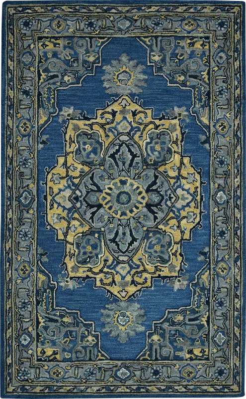 Varia Blue 5' x 8' Rug