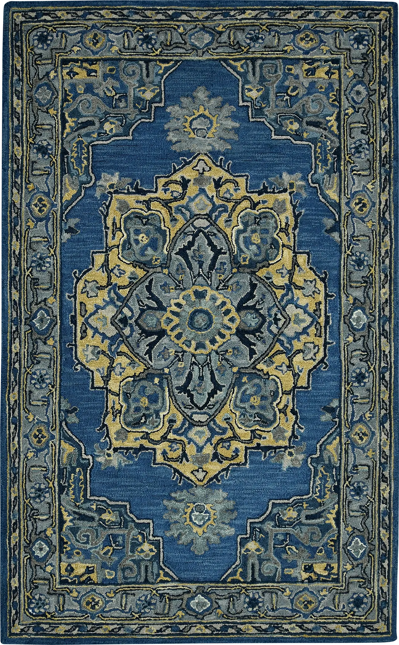 Varia Blue 5' x 8' Rug