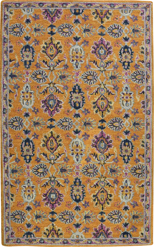 Sunland Orange 5' x 8' Rug