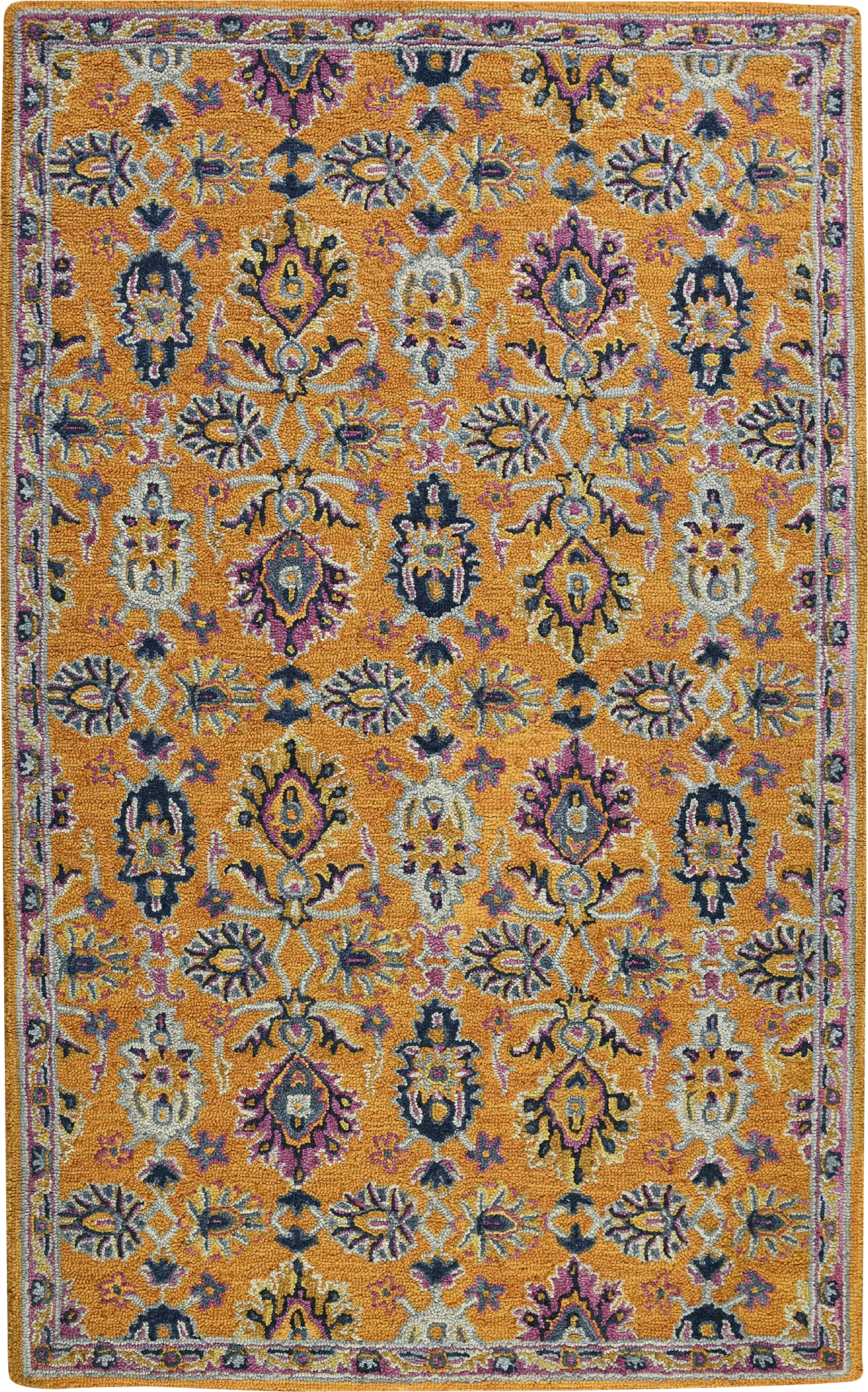 Sunland Orange 5' x 8' Rug