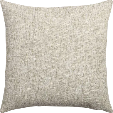 Honeynite Beige 20 in. Accent Pillow