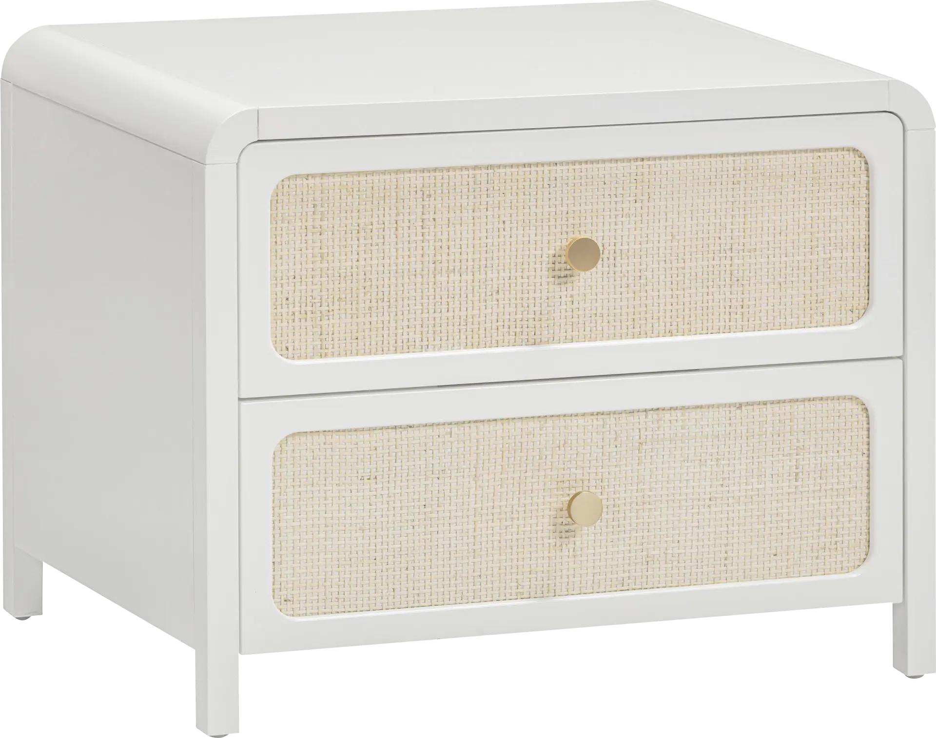 Britnie White Nightstand