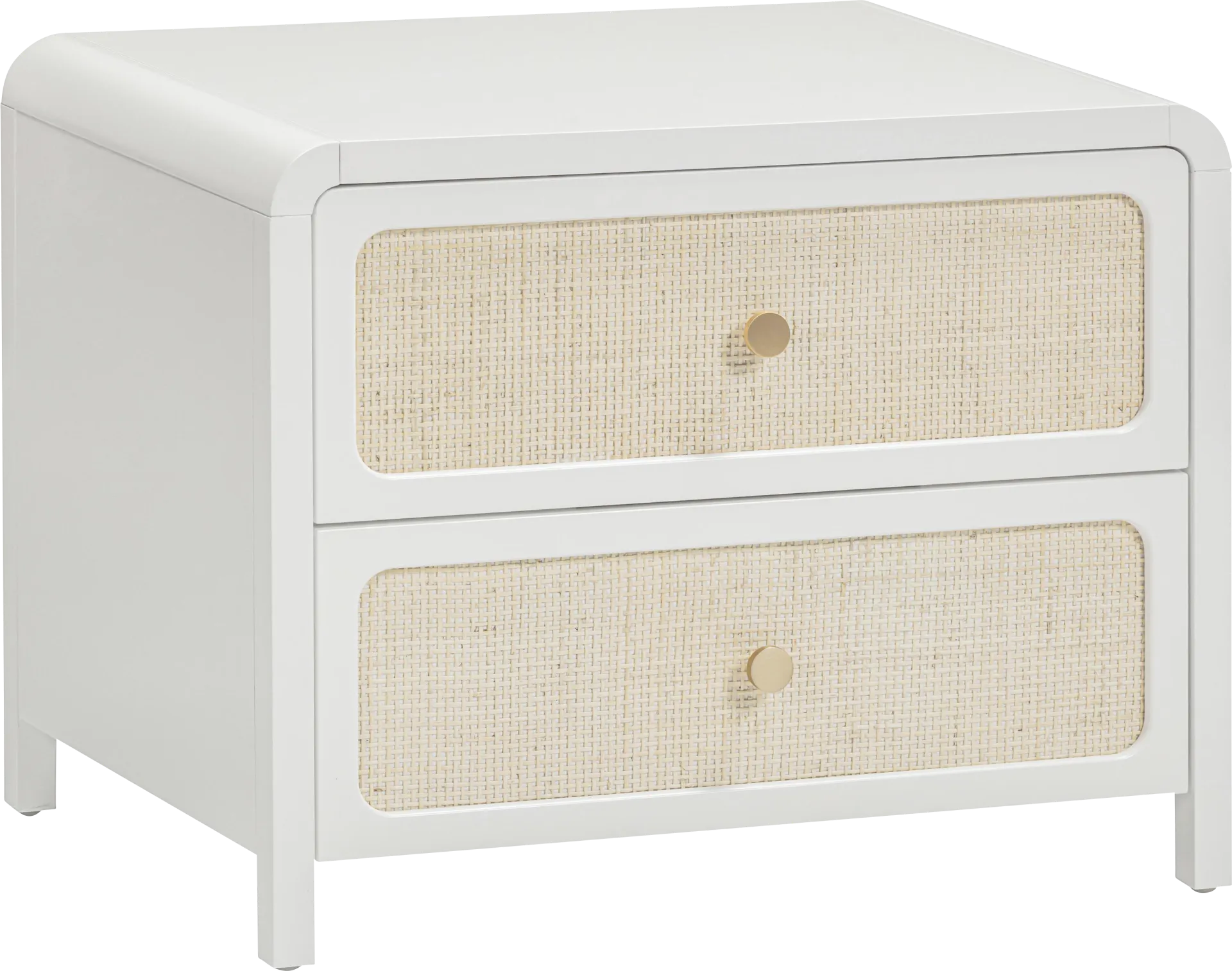 Britnie White Nightstand - Image 1
