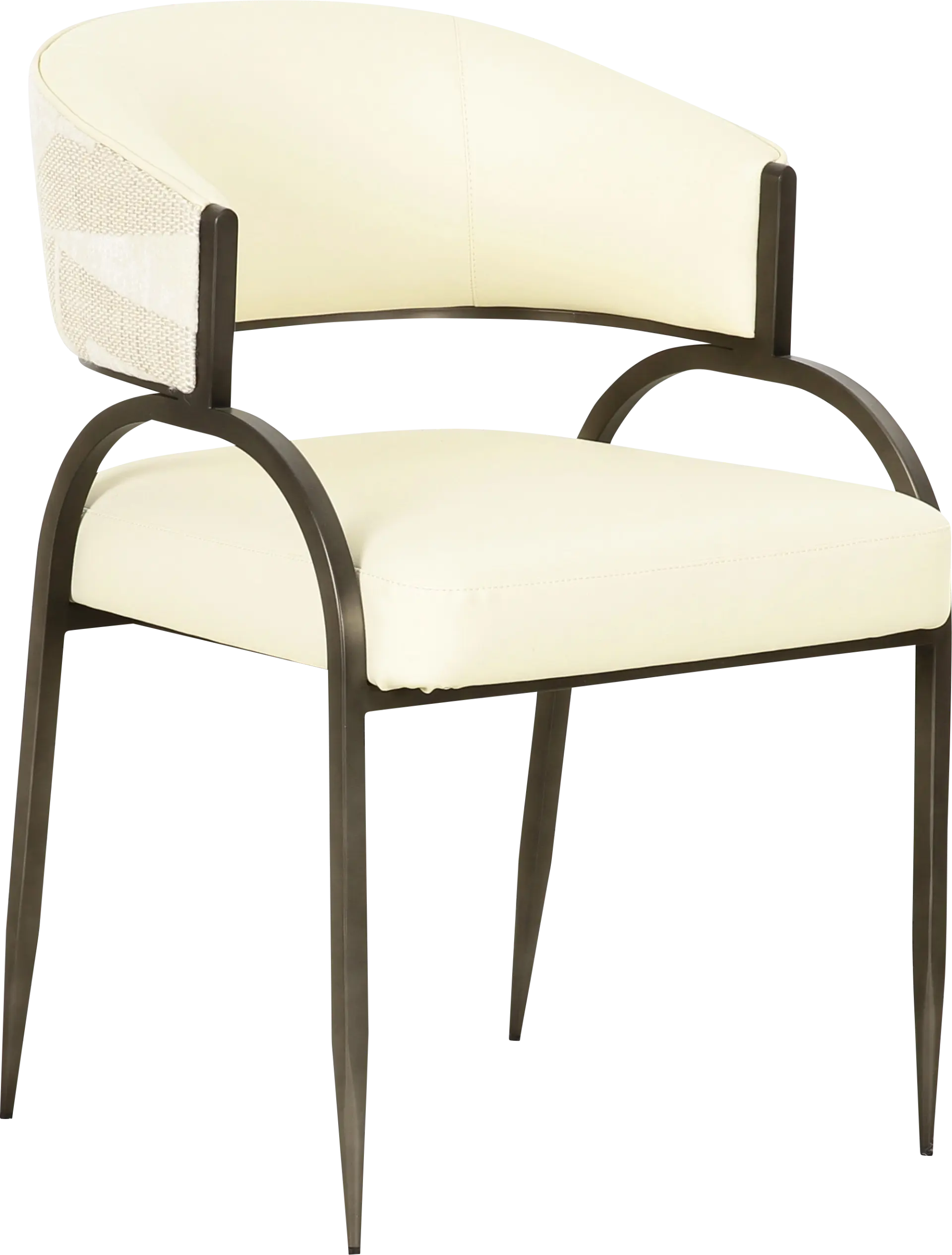 Marscoms II Cream Arm Chair