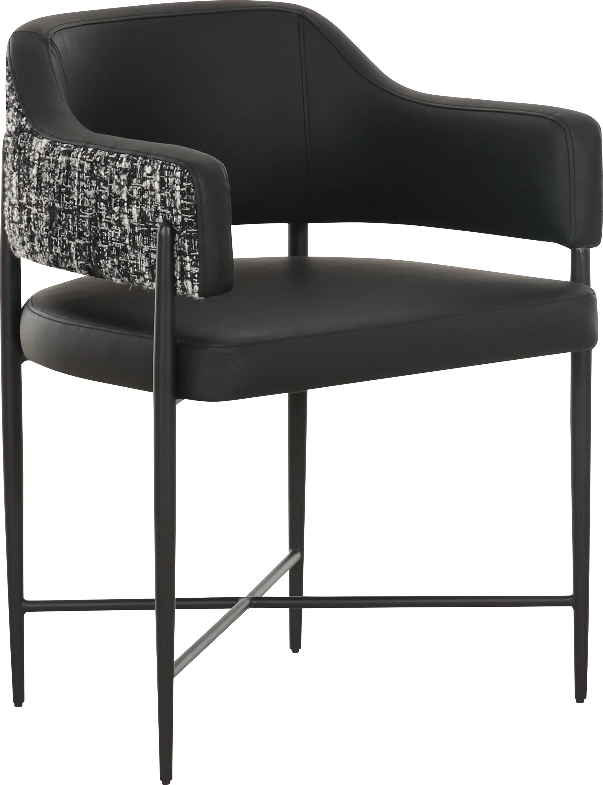 Cloudtales II Black Arm Chair - Image 1