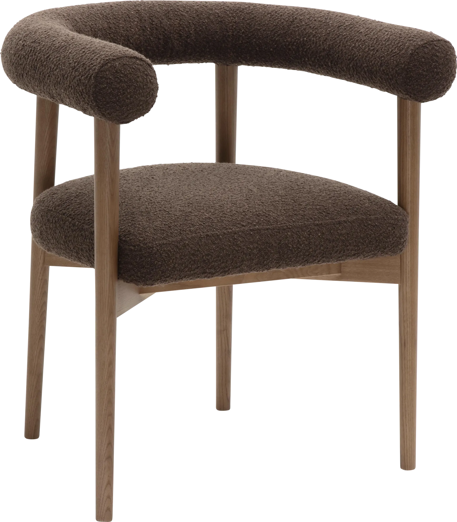 Calewood Dark Brown Arm Chair - Image 1