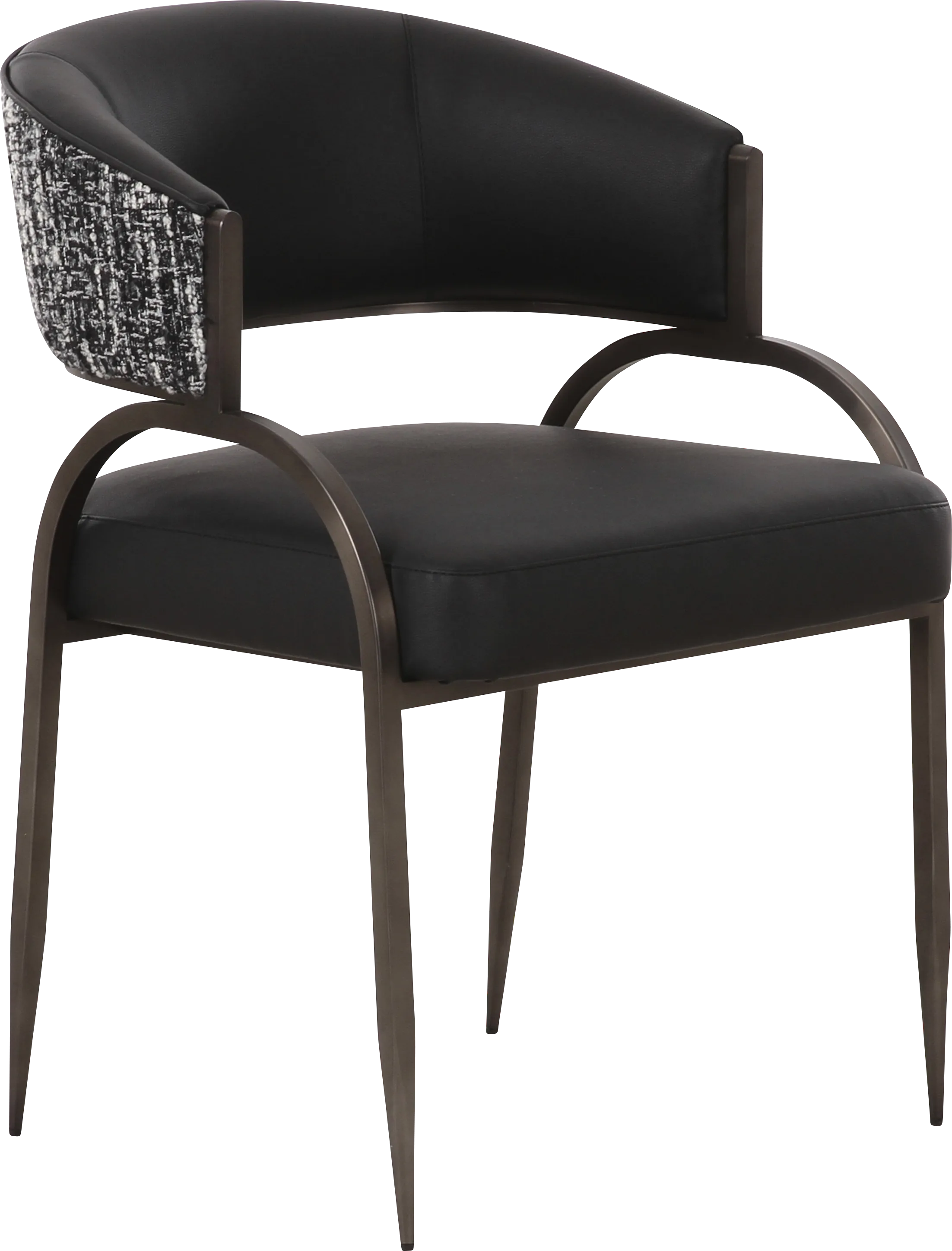 Marscoms I Black Arm Chair - Thumbnail - Image 1