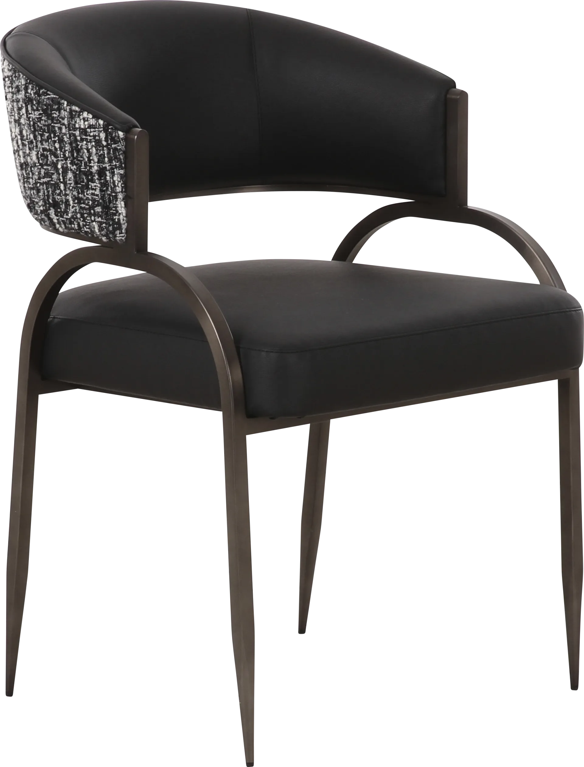 Marscoms I Black Arm Chair - Image 1