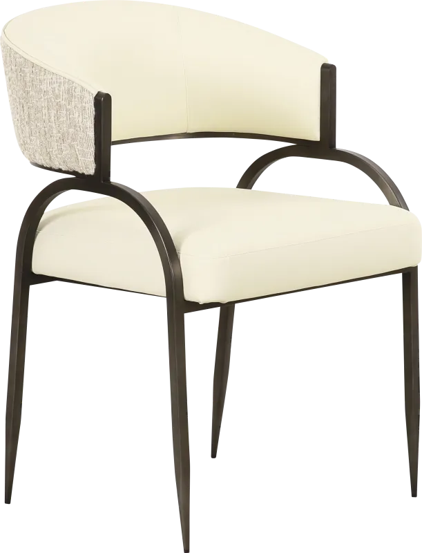 Marscoms I Cream Arm Chair