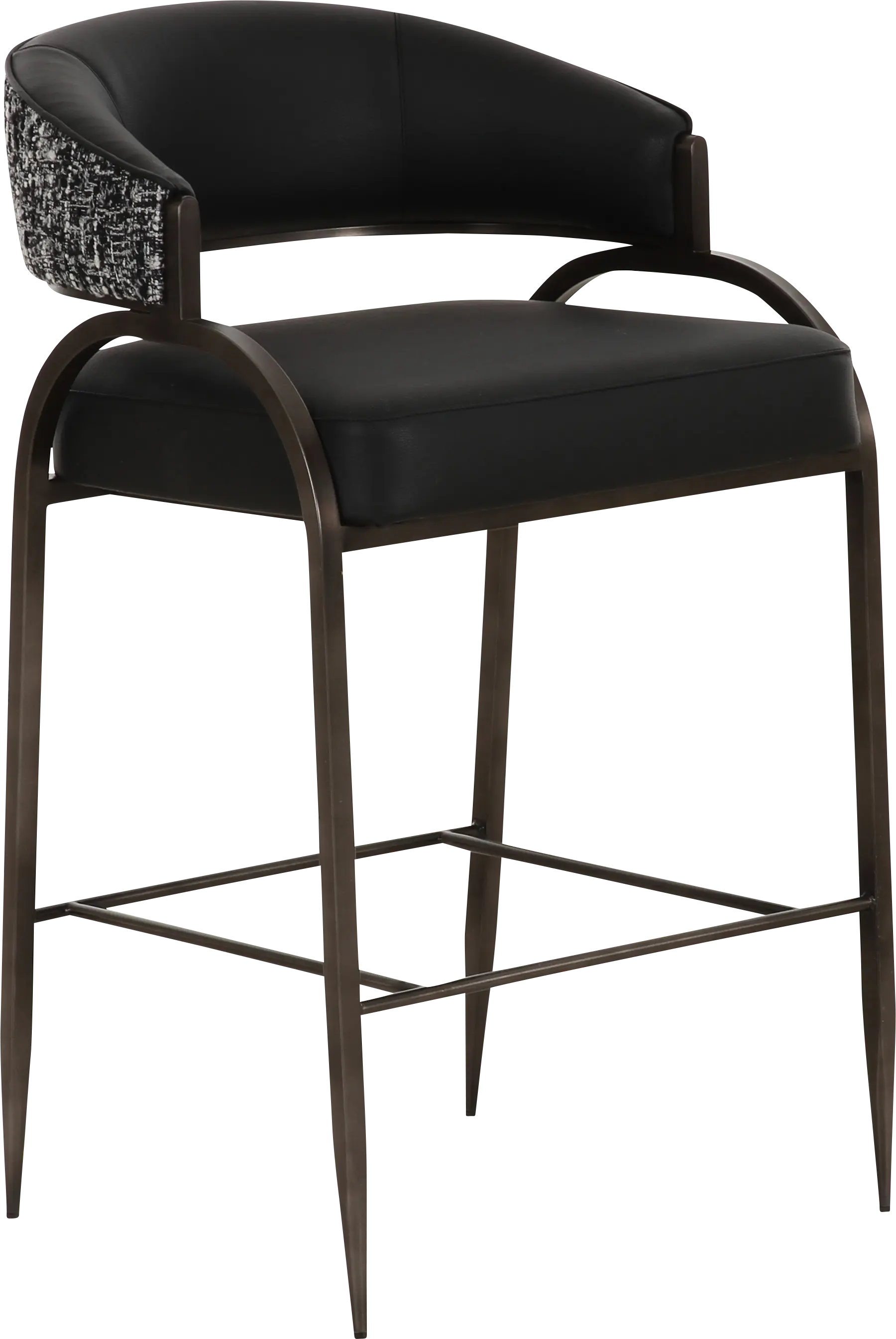 Marscoms I Black Counter Height Stool