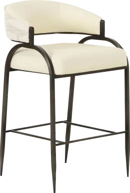 Marscoms II Cream Counter Height Stool