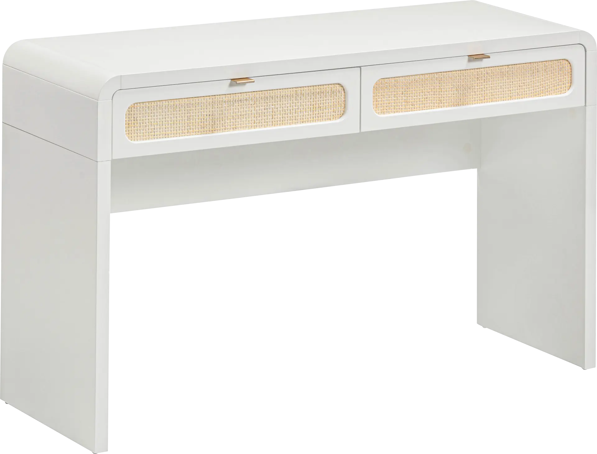 Britnie White Console Table