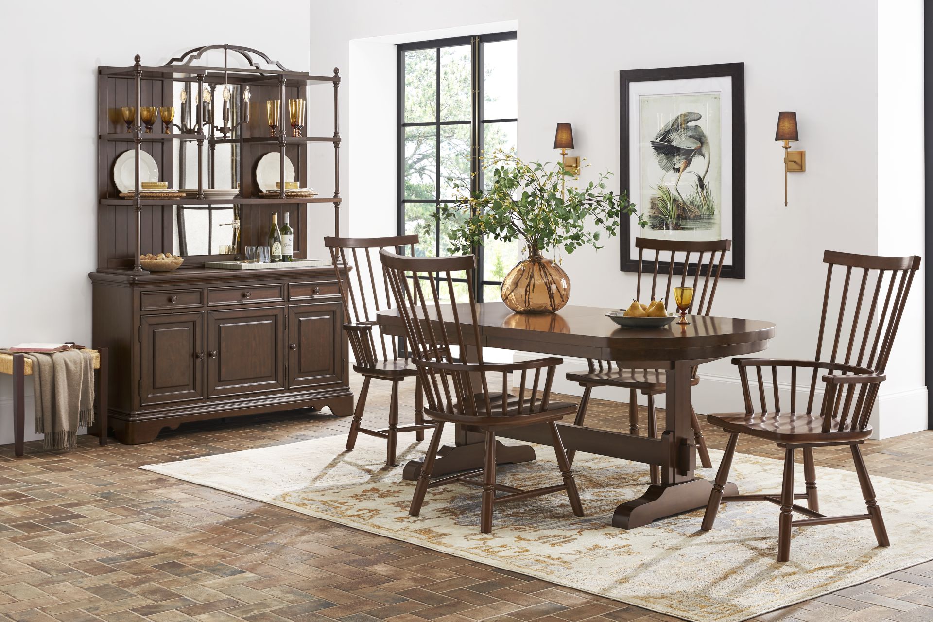 Tullius Brown 5 Pc Dining Room - Image 1