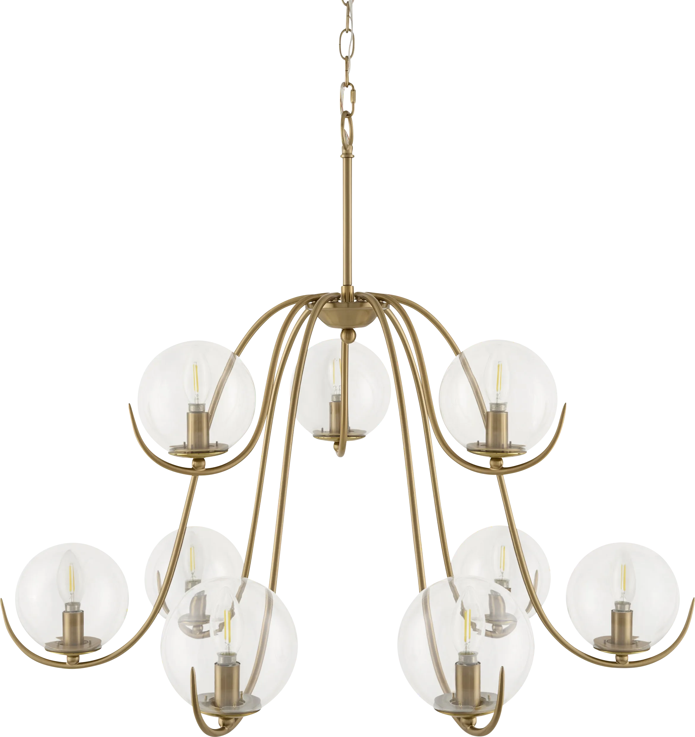 Kresge Boulevard Gold Chandelier - Thumbnail - Image 1