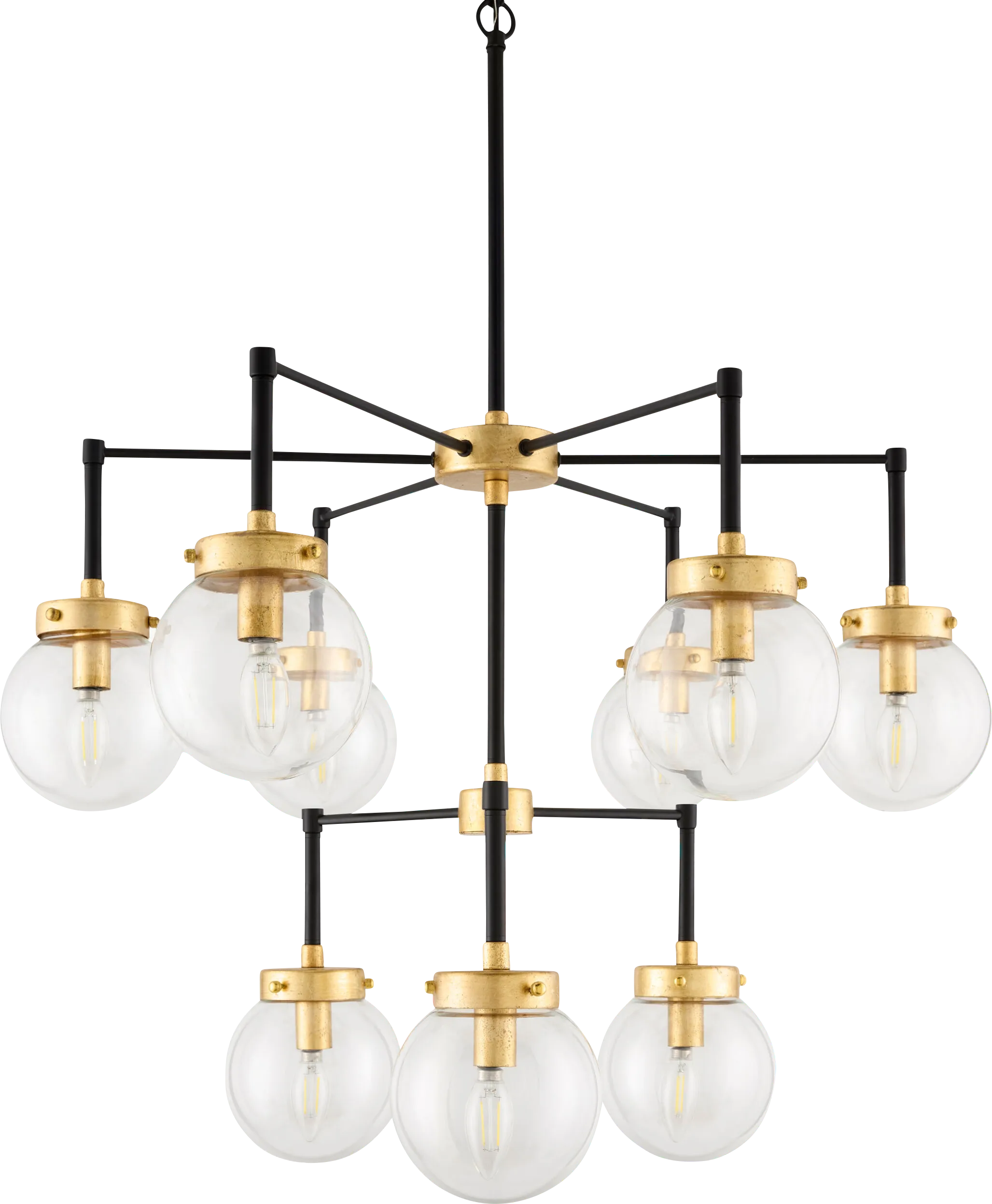 Piedmont Lake Black Chandelier - Thumbnail - Image 1