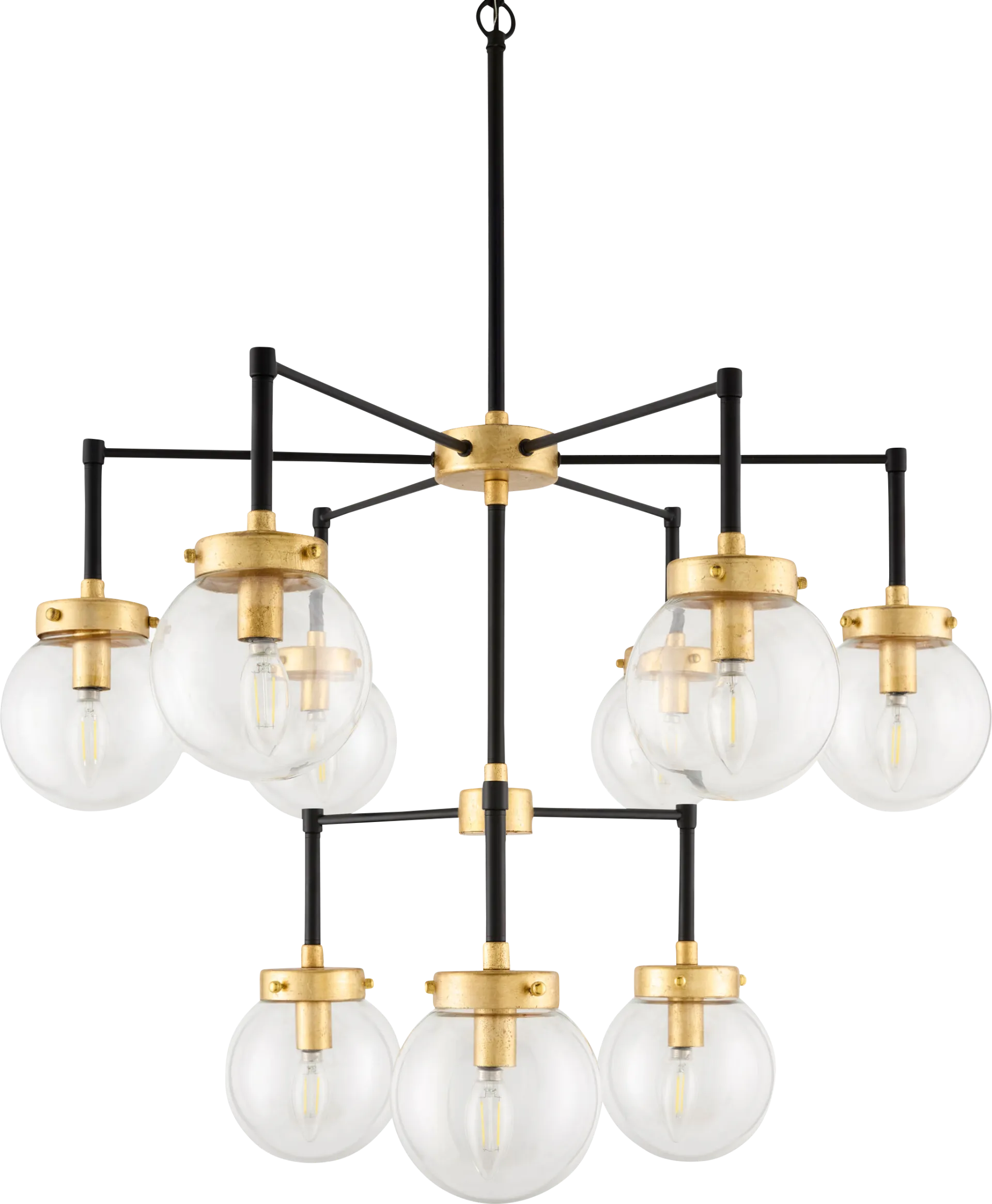 Piedmont Lake Black Chandelier - Image 1