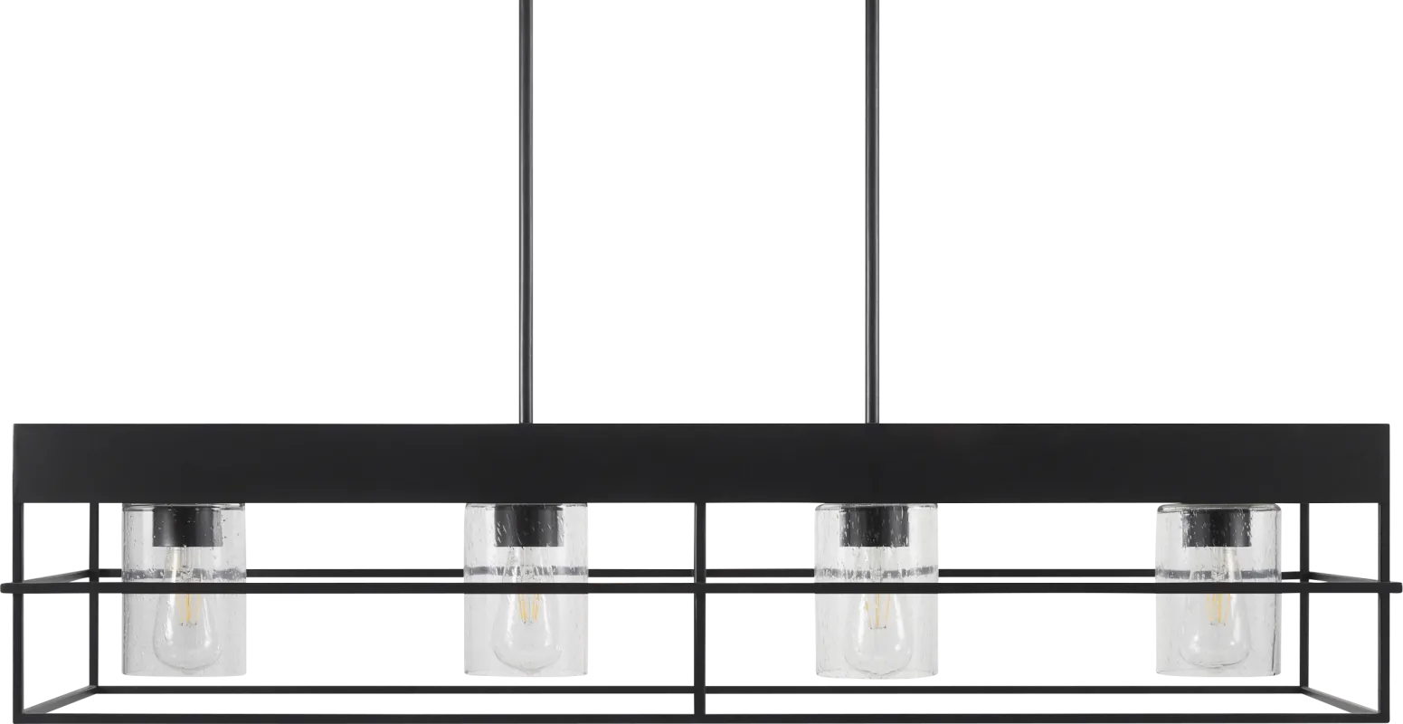 Sloman Club Black Chandelier