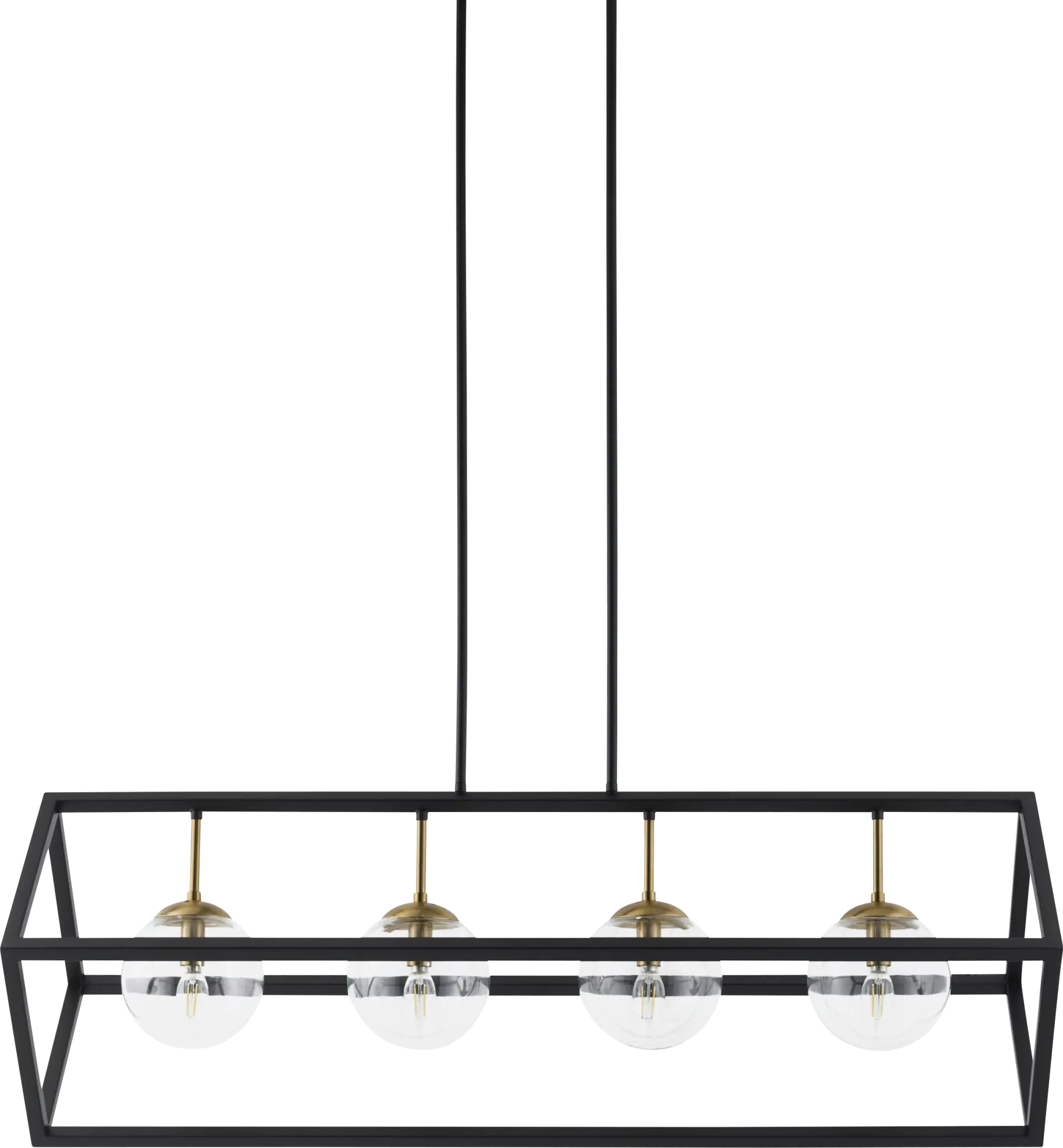 Fordale Moor Black Chandelier
