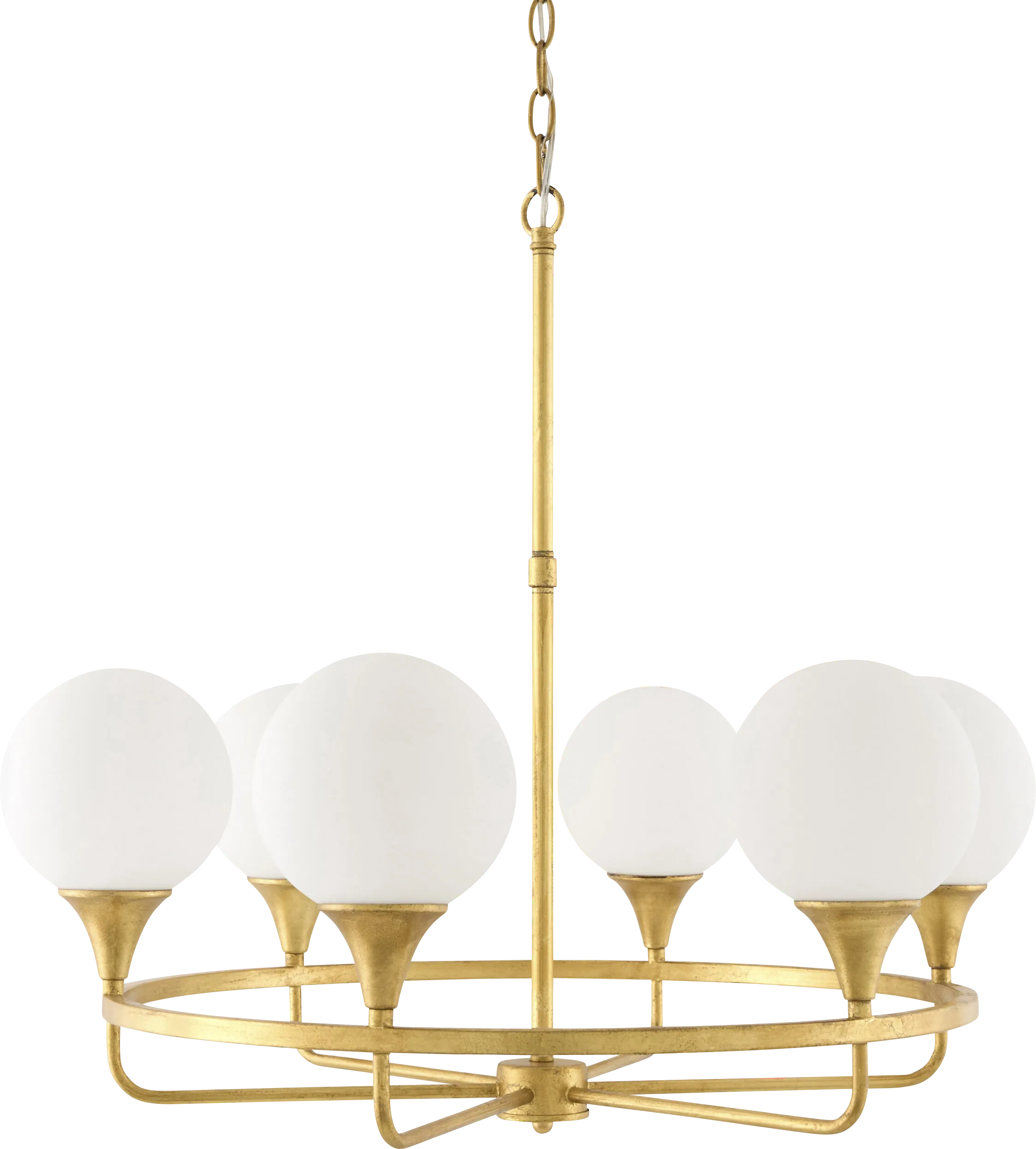 Gilchrist Post Gold Chandelier - Thumbnail - Image 1