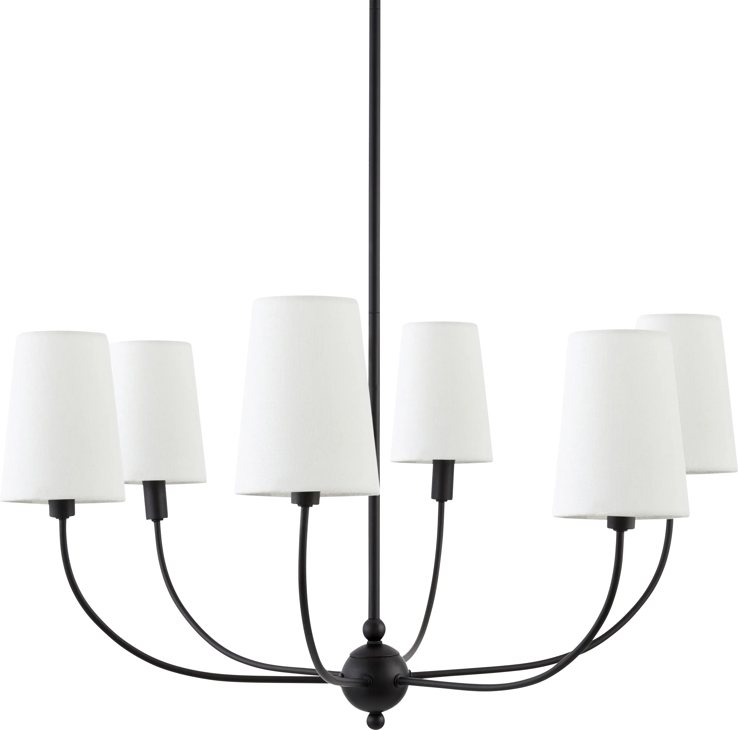 Bedford Peak Black Chandelier - Thumbnail - Image 1