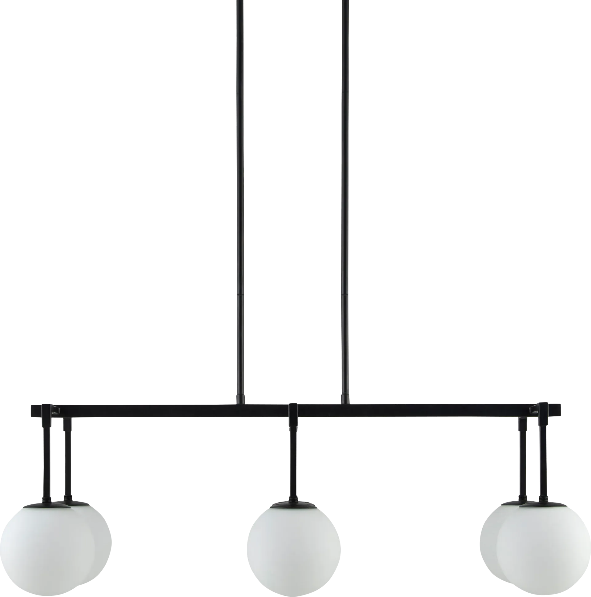 Asa Post Black Chandelier - Image 1