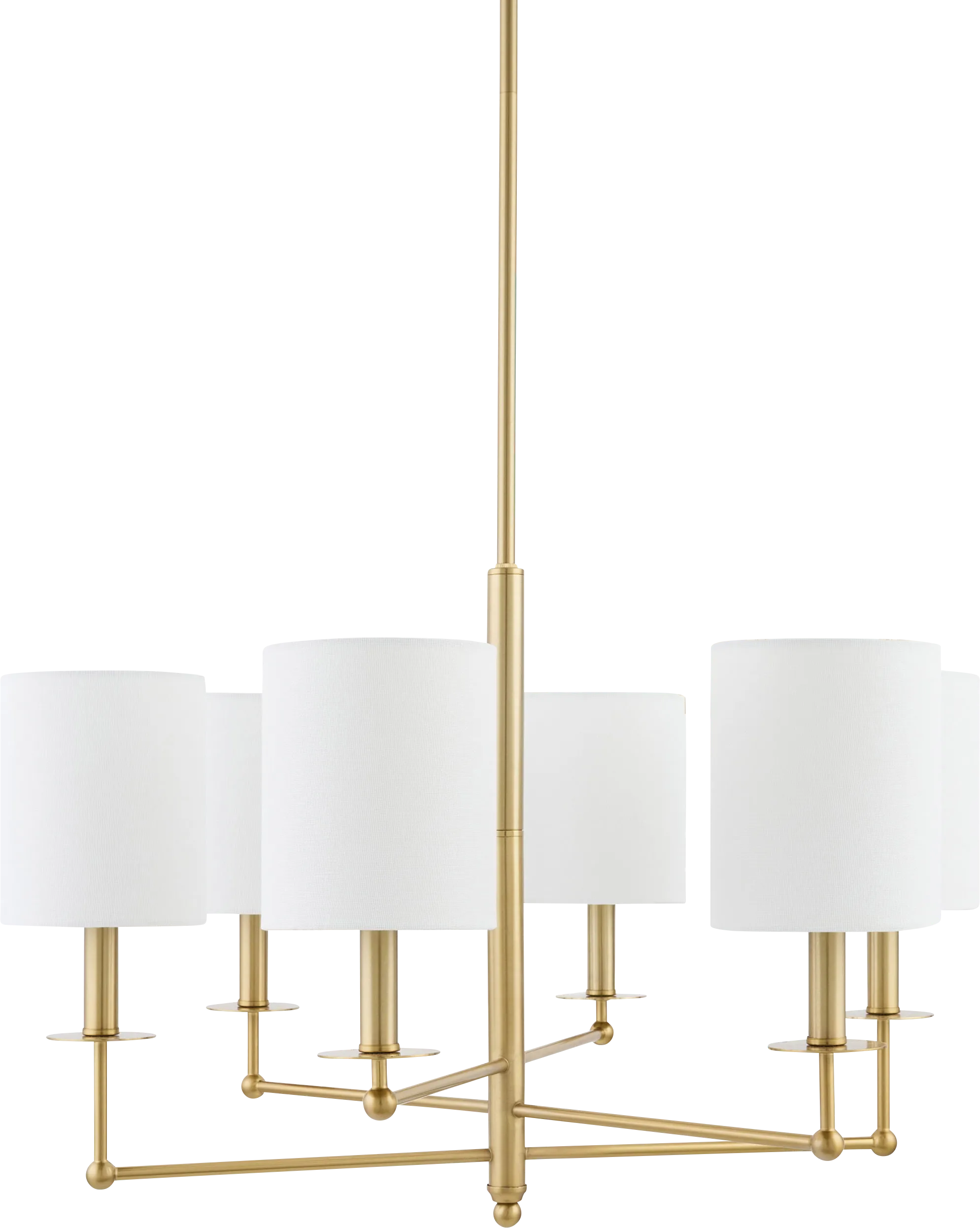 Troester Circle Brass Chandelier - Thumbnail - Image 1