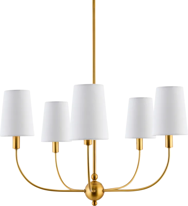 Bedford Peak Gold Chandelier