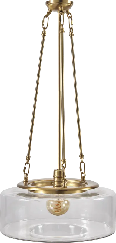 Roxbury Home Gold Pendant