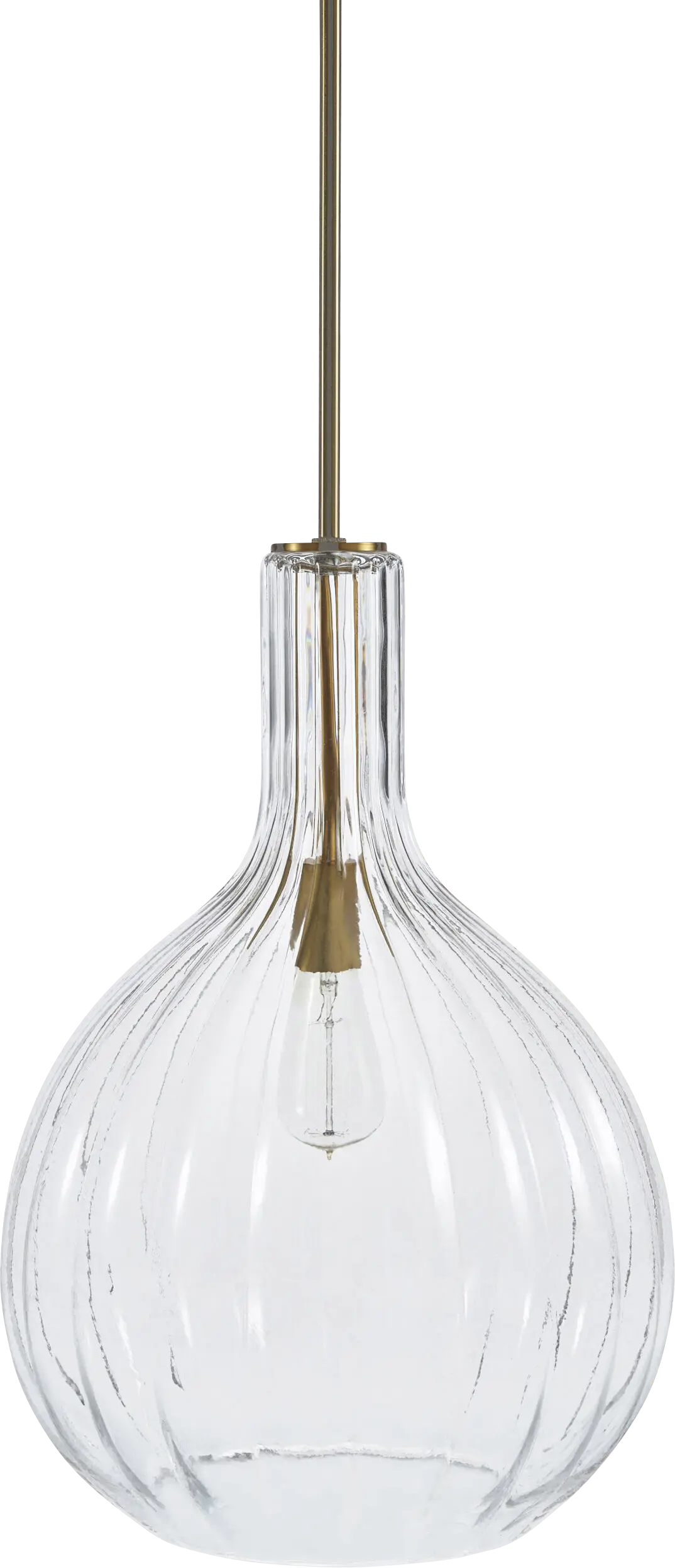 Zinca Court Clear Pendant