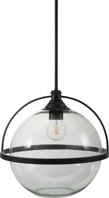 Rowan Park Black Pendant