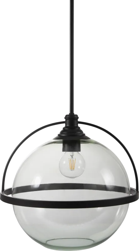 Rowan Park Black Pendant
