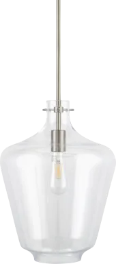 Clairepoint Home Silver Pendant