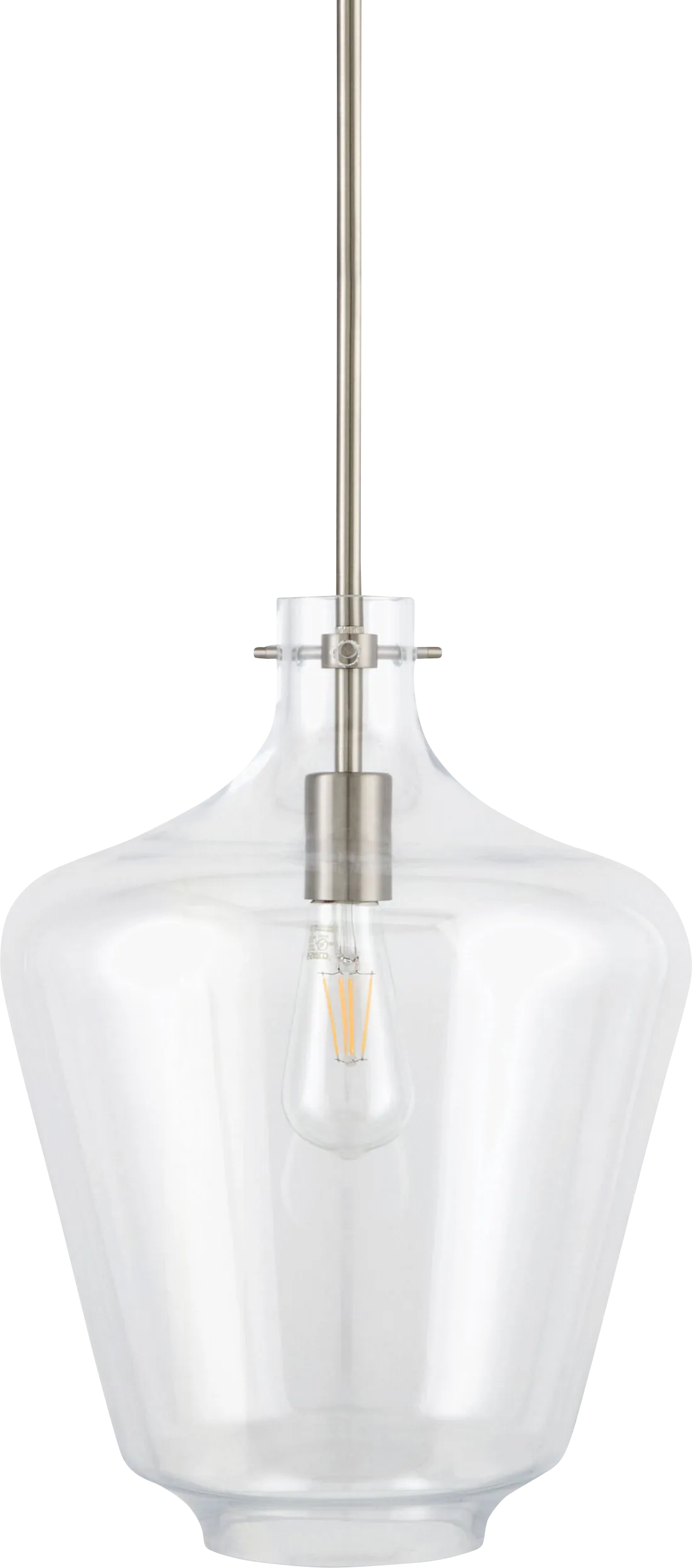 Clairepoint Home Silver Pendant - Image 1