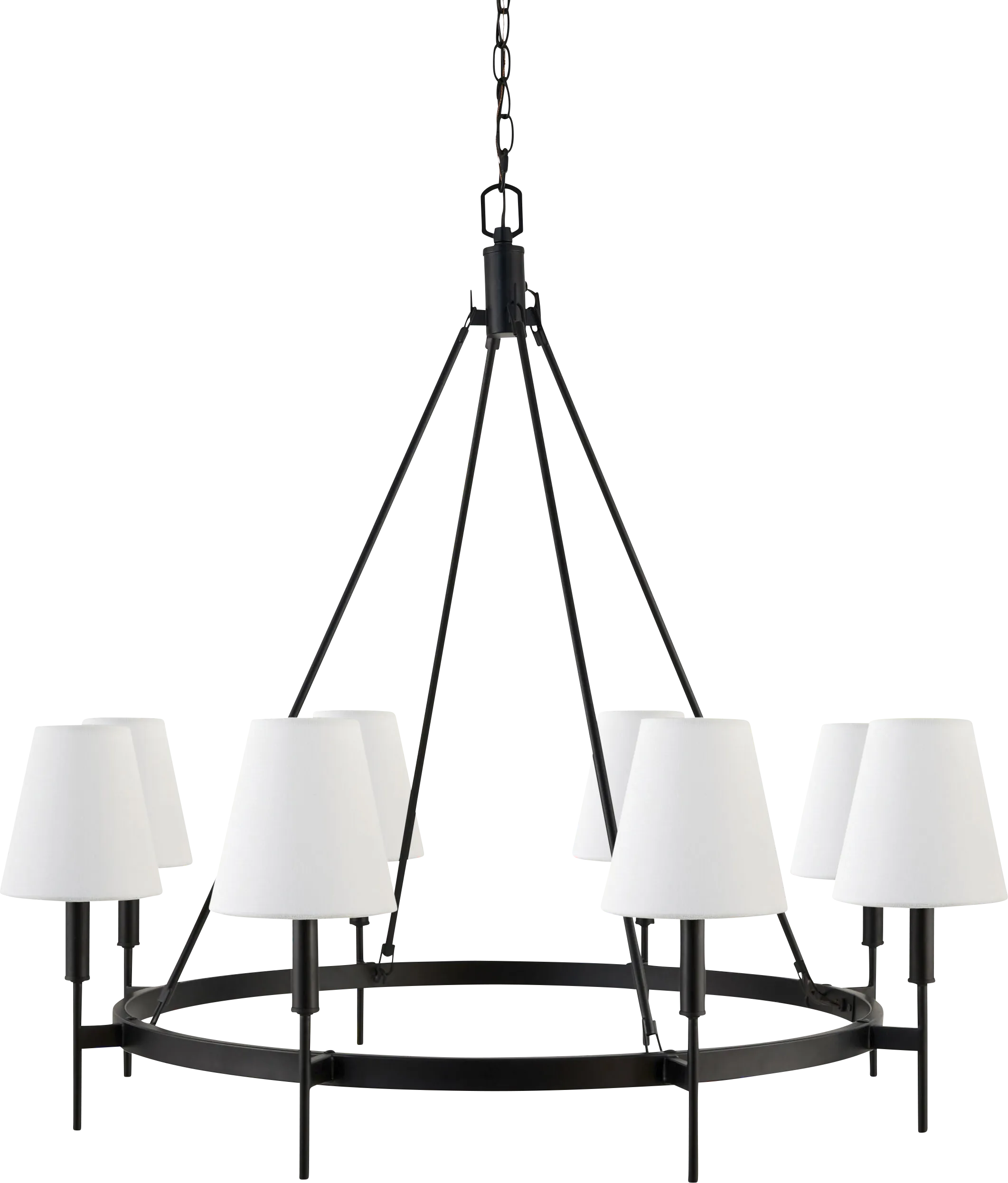 Hanson Cove Black Chandelier - Thumbnail - Image 1