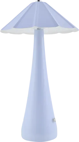 Kids Tall Fleur Blue Lamp - Image 1