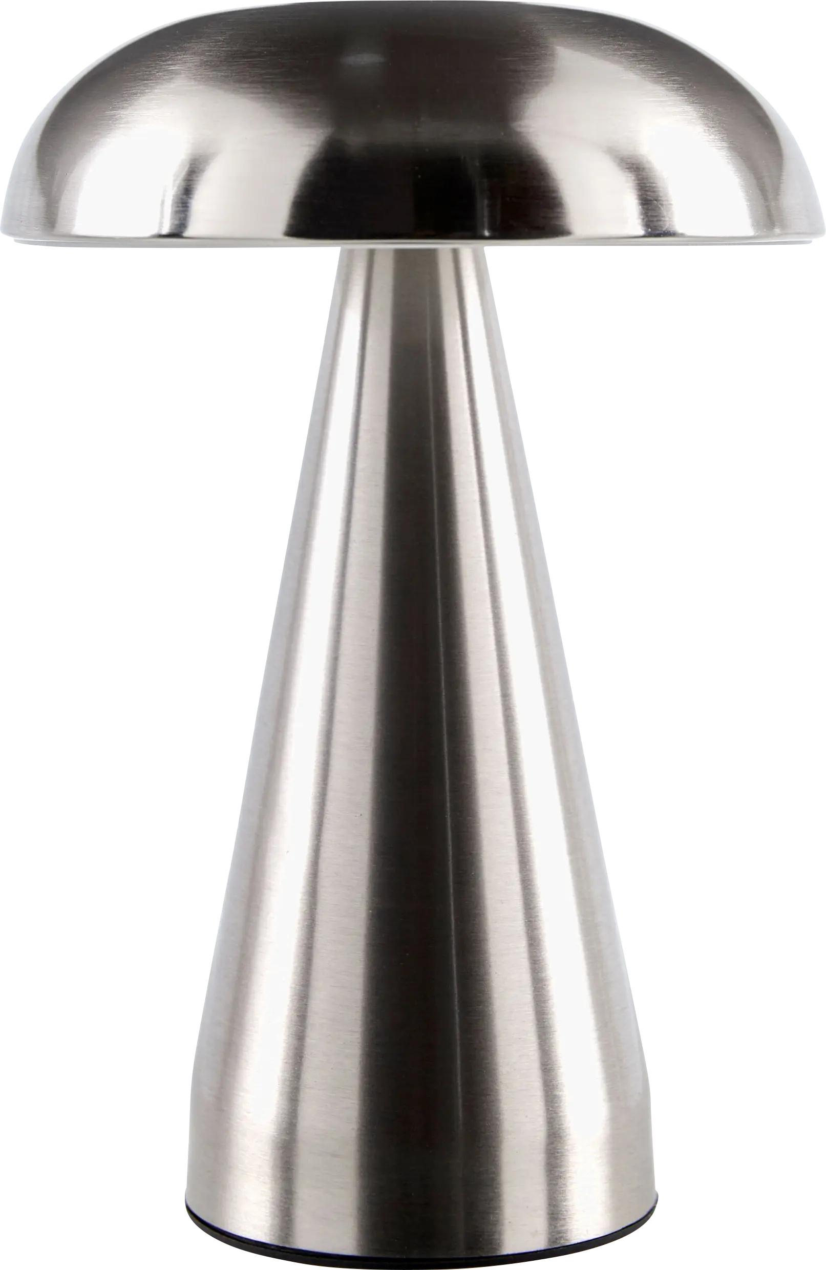 Kids Tall Mush Silver Lamp