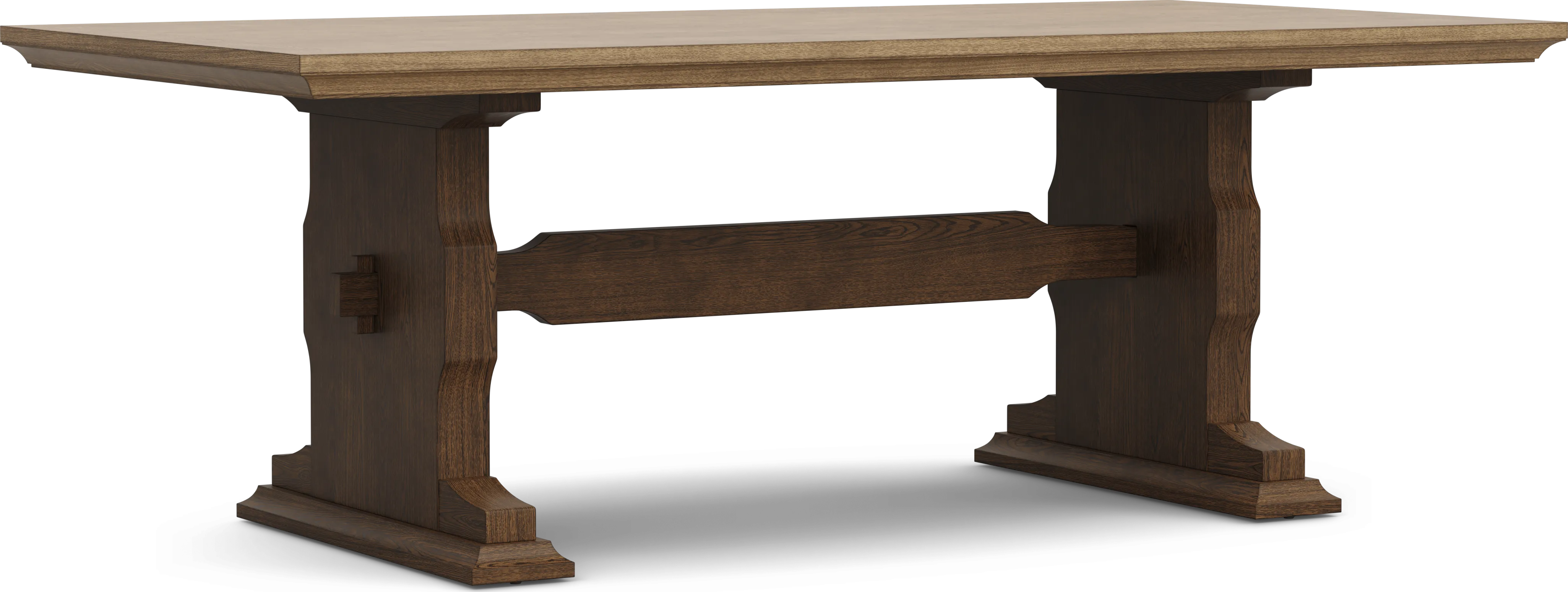 Telluride Brown 6 Pc Dining Room with Upholstered Bench - Thumbnail - Image 2